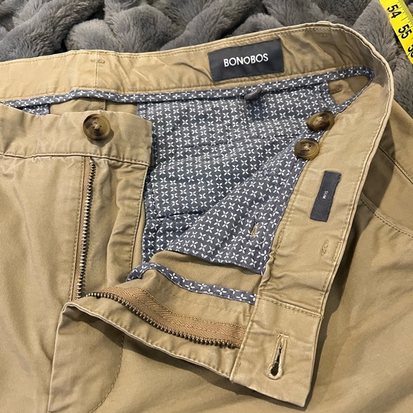 Bonobos Slim Tan Chinos Size 34w - Picture 10 of 14